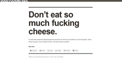 Desktop Screenshot of goodfuckingidea.com